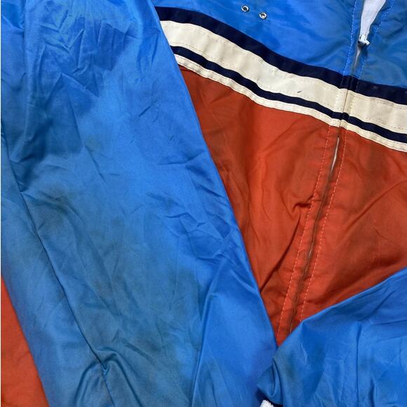 Dominos Pizza Blue, Orange and White Bomber Jacket - Picture 2 of 6